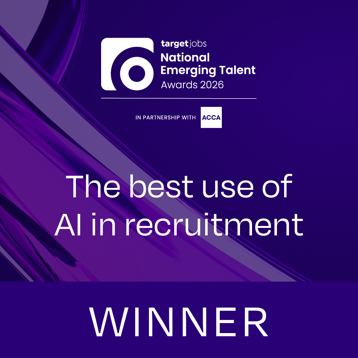 National Emerging Talent Awards - Best use of AI in recruitment 2026 National Emerging Talent Awards - Best use of AI in recruitment 2026